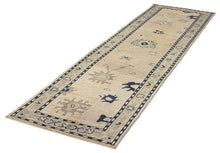 3x13 Modern Oushak Area Runner Rug