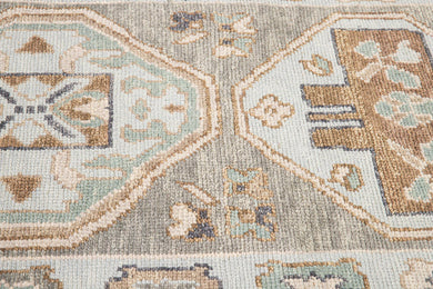 3x13 Modern Oushak Area Runner Rug