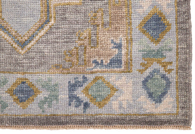 3x17 Modern Oushak Area Runner Rug