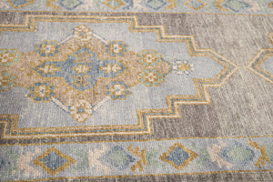3x17 Modern Oushak Area Runner Rug