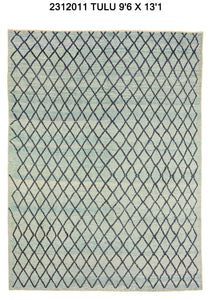 10x13 Modern Tulu Area Rug