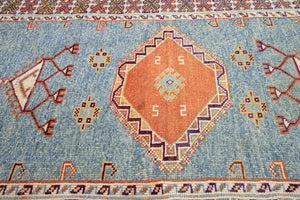 4x6 Old & Vintage Turkish Area Rug