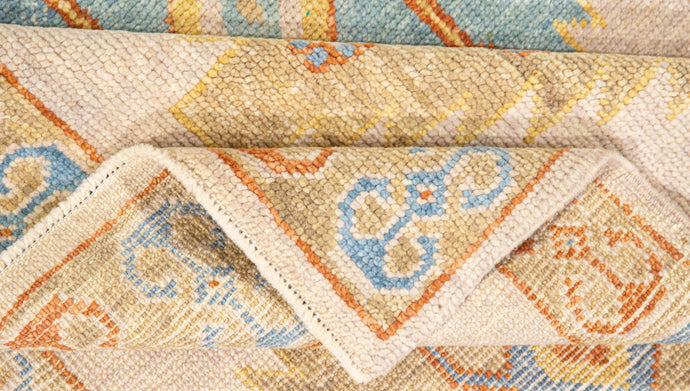 3x10 Modern Oushak Area Runner Rug