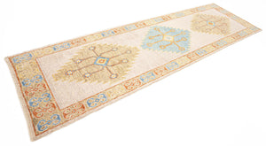 3x10 Modern Oushak Area Runner Rug