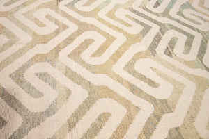 9x11 Modern Oushak Area Rug