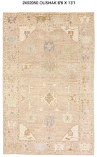 9x13 Modern Oushak Area Rug