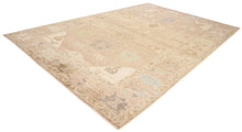 9x13 Modern Oushak Area Rug