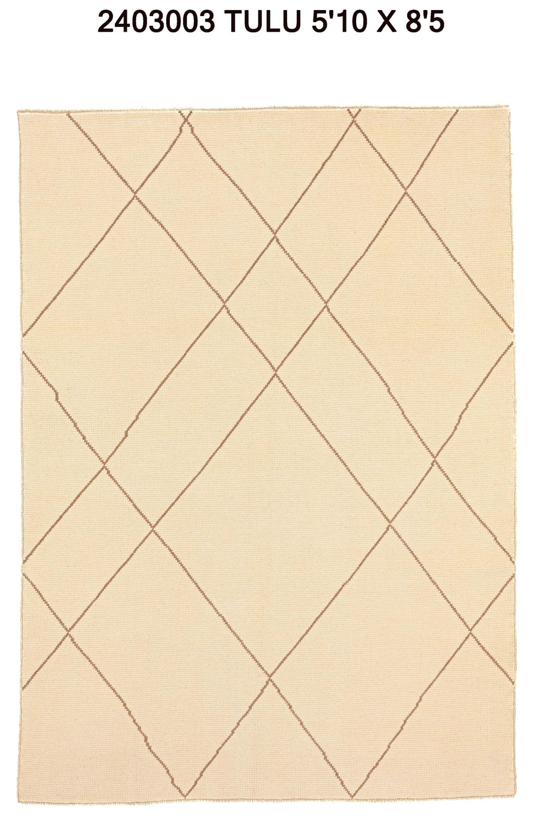 6x8 Modern Tulu Area Rug