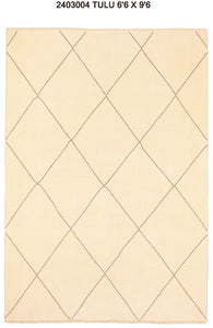 7x10 Modern Tulu Area Rug