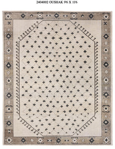 10x12 Modern Oushak Area Rug