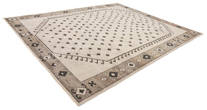 10x12 Modern Oushak Area Rug