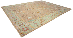 12x15 Modern Oushak Area Rug