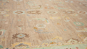 12x15 Modern Oushak Area Rug