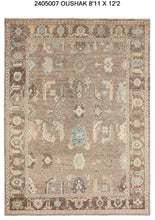 9x12 Modern Oushak Area Rug