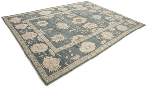 8x11 Modern Oushak Area Rug