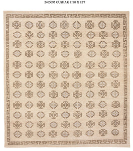 12x13 Modern Oushak Area Rug