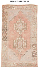 4x6 Old & Vintage Turkish Area Rug