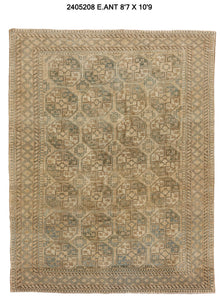 9x11 Old & Vintage Turkish Area Rug