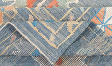 10x14 Modern Fun Kilim Area Rug