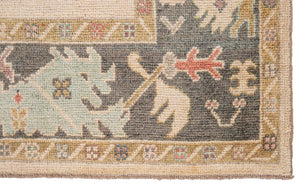 9x12 Modern Oushak Area Rug
