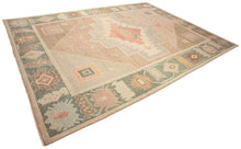 9x12 Modern Oushak Area Rug