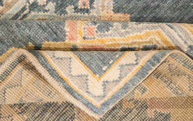 3x13 Modern Oushak Area Runner Rug