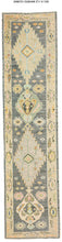 3x14 Modern Oushak Area Runner Rug