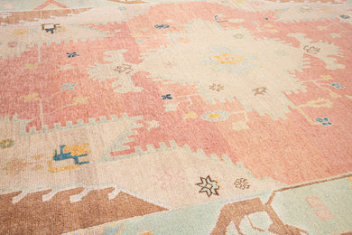 9x12 Modern Oushak Area Rug