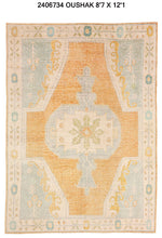 9x12 Modern Oushak Area Rug