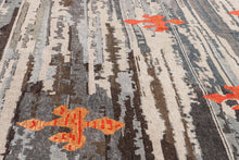 9x11 Modern Tulu Area Rug