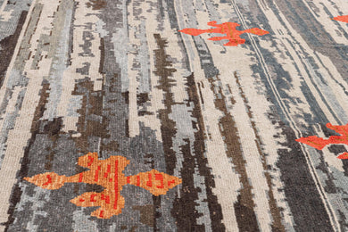 9x11 Modern Tulu Area Rug