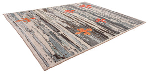 9x11 Modern Tulu Area Rug