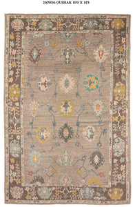 10x15 Modern Oushak Area Rug