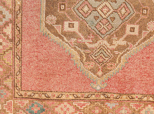 4x8 Blush Vintage Turkish Area Rug