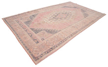 4x8 Colorful Vintage Turkish Area Rug