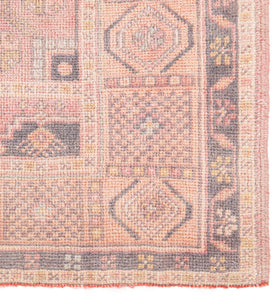 4x8 Colorful Vintage Turkish Area Rug