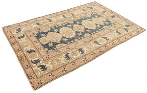 4x6 Old & Vintage Turkish Area Rug