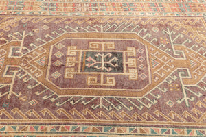4x6 Old & Vintage Turkish Area Rug