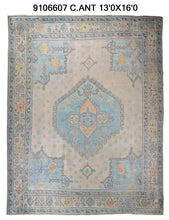 13x16 Old & Vintage Turkish Area Rug