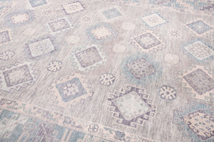 10x12 Modern Oushak Area Rug