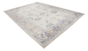 10x13 Modern Oushak Area Rug