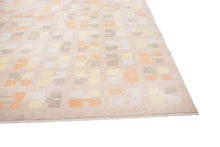 10x13 Modern Oushak Area Rug