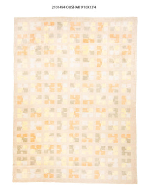 10x13 Modern Oushak Area Rug