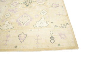 10x13 Modern Oushak Area Runner Rug