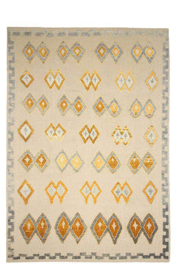 10x14 Colorful Modern Turkish Area Rug