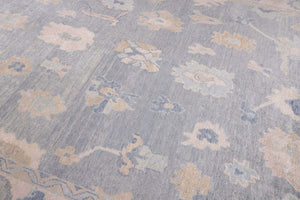 10x14 Modern Oushak Area Rug