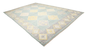 10x14 Modern Oushak Area Rug