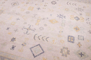 10x14 Modern Oushak Area Rug