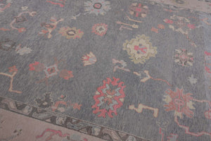10x14 Modern Oushak Area Rug
