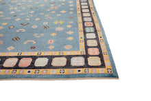 10x14 Modern Oushak Area Rug